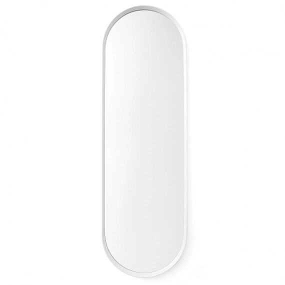 Miroir oval Norm Blanc