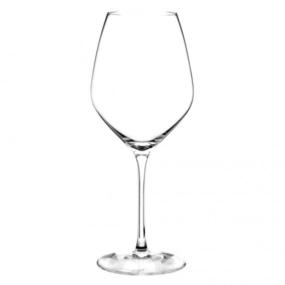 Verre à vin en verre transparent