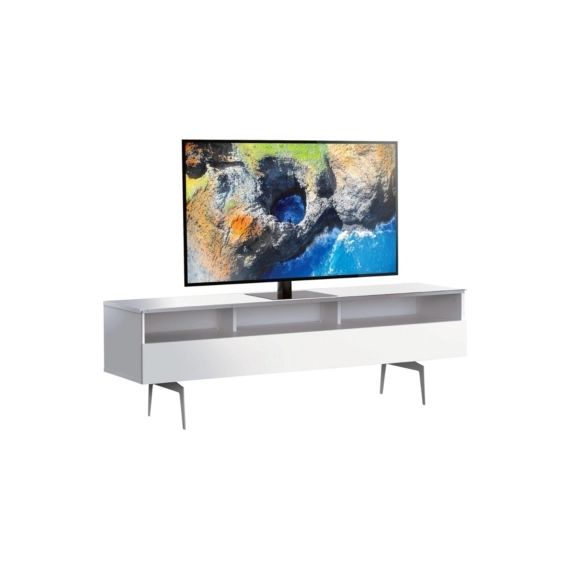 Meuble TV L.160 cm VERONA Blanc