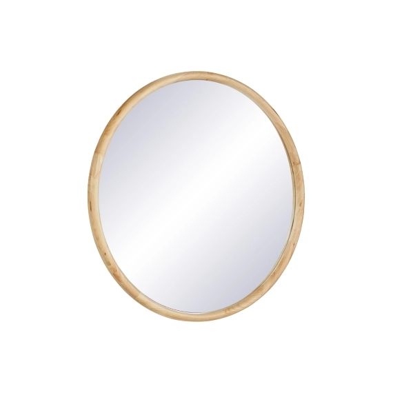 Miroir rond D90 cm LALOU Chêne