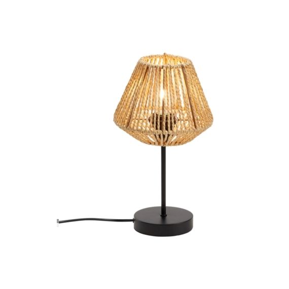 lampe droite naturel H. 34 cm JILY beige