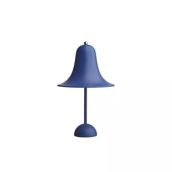 Lampe de table Pantop en Métal, Métal peint – Couleur Bleu – 250 x 34.34 x 38 cm – Designer Verner Panton