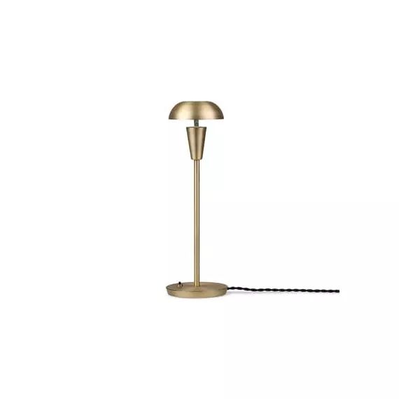 Lampe de table Tiny en Métal, Fer plaqué laiton – Couleur Or – 200 x 28.85 x 42.2 cm