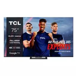 TV LED Tcl QLED 75C745 190cm