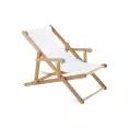 image de transat, chaise longue scandinave 