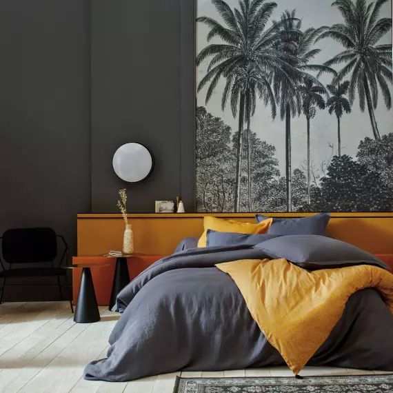 Housse de couette 100% lin lavé, Louxor BLANC DES VOSGES