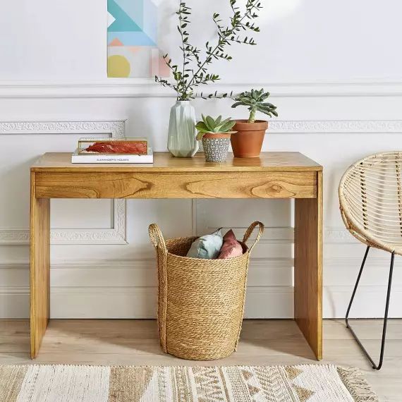 Console en bois de mindy 120