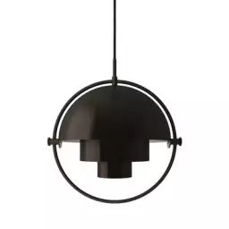 Suspension Multi-Lite en Métal – Couleur Noir – 400 x 30 x 5.7 cm – Designer Louis Weisdorf