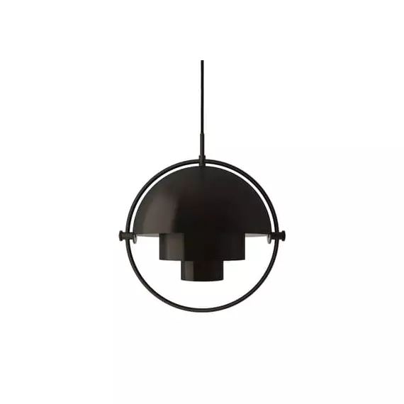 Suspension Multi-Lite en Métal – Couleur Noir – 400 x 30 x 5.7 cm – Designer Louis Weisdorf