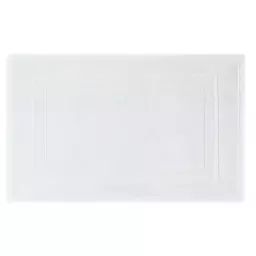 Tapis de bain   blanc 50×80