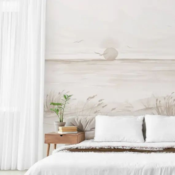 Papier peint panoramique coucher de soleil 450 x 250 cm