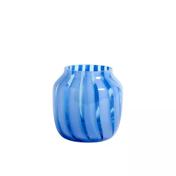 Vase Juice en Verre – Couleur Bleu – 30 x 30 x 22 cm – Designer Kristine  Five Melvær