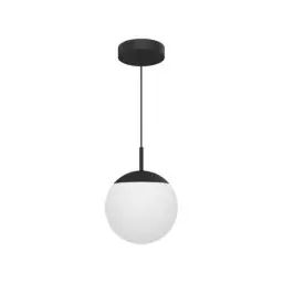 Lampe connectée Mooon en Verre, Aluminium – Couleur Noir – 25 x 25 x 25 cm – Designer Tristan Lohner