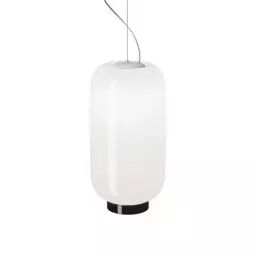 Lampe connectée Chouchin en Verre, Verre soufflé verni – Couleur Gris – 36.64 x 36.64 x 43 cm – Designer Ionna Vautrin