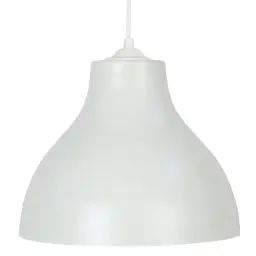 Suspension métal blanc d&rsquo;ivoire