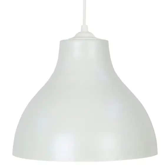 Suspension métal blanc d&rsquo;ivoire