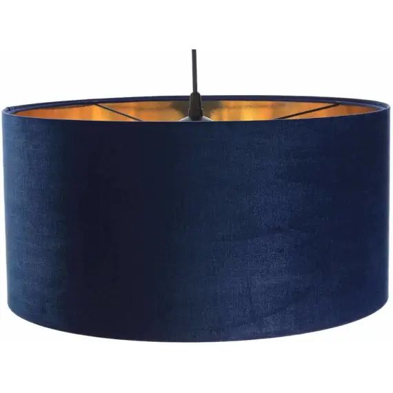 Suspension Tissu Bleu