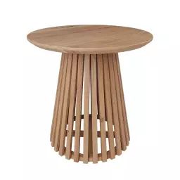 Table d’appoint ronde ∅50 cm en bois d’acacia