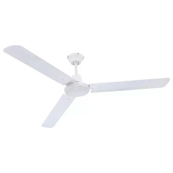 ventilo plafond métal D.142 cm FERRO blanc