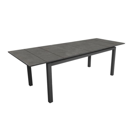 Table de jardin URBAN – HPL Arpa et Aluminium Graphite – 8 à 10 personnes