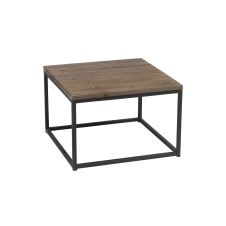 Table basse minimaliste en bois et métal