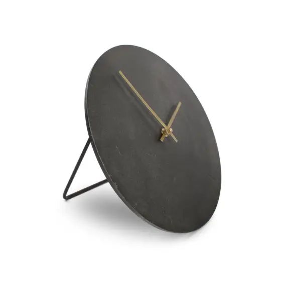 Horloge cheminée 26cm noir 