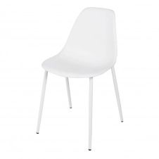 Chaise enfant style scandinave blanche Clyde