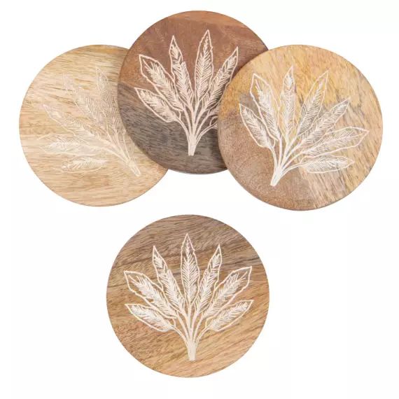 Sous-verres En Bois De Thuya - Lot De 11 Sous-verres Marocains De Style Araar - UK