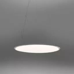 Lampe connectée Discovery en Plastique, Aluminium – Couleur Transparent – 54.51 x 54.51 x 54.51 cm – Designer Ernesto Gismondi