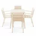 image de table de jardin scandinave 