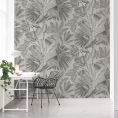 image de tapisseries & papiers peints scandinave Papier peint panoramique Tropical gris intissé LUTECE l.250 x H.250 cm