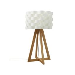Lampe à poser en bambou et papier Moki – Atmosphera