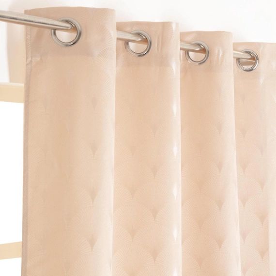Rideau tamisant, Sirena beige l.140 x H.260 cm