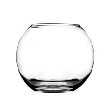 Petit vase en verre transparent D12