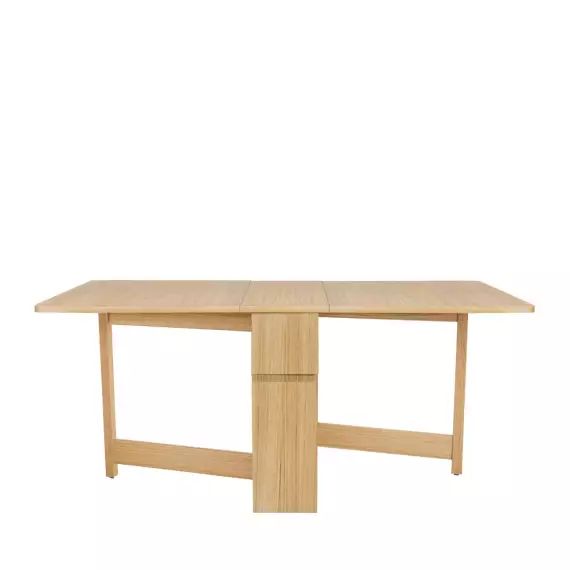 Table à manger pliable en bois 170x90cm