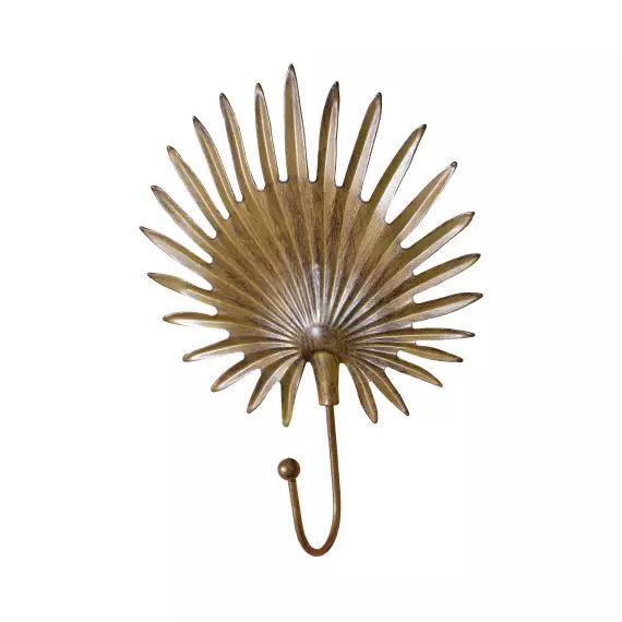 Porte-manteaux en métal jaune