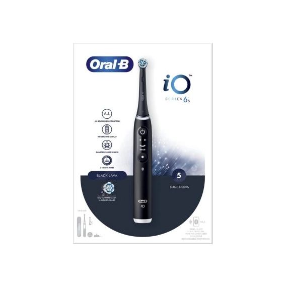 Brosse à dents électrique ORAL-B IO6s Black Lava