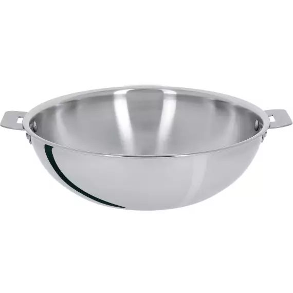 Wok inox 28 cm Casteline amovible CRISTEL