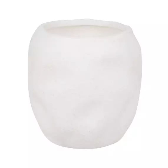 Bougie parfumée en céramique blanche