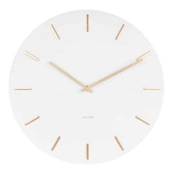 Horloge métal Charm ronde KARLSSON Diam.45 cm