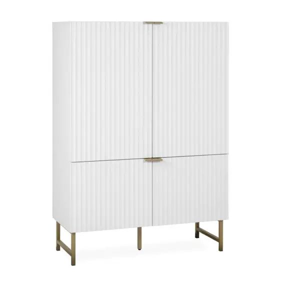Buffet haut 4 portes H142 x L100 cm