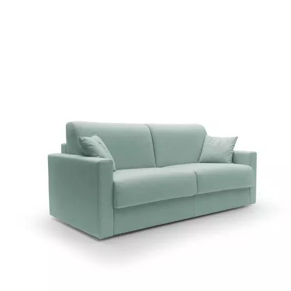 Canapé convertible tissu recyclé Aubin