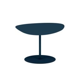 Table basse Galet en Métal, Acier laqué époxy – Couleur Bleu – 62.66 x 62.66 x 39 cm – Designer Luc Jozancy