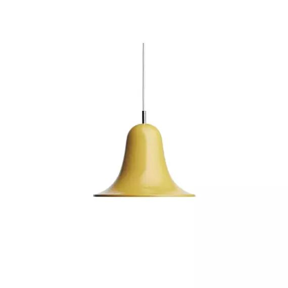 Suspension Pantop en Métal, Métal peint – Couleur Jaune – 200 x 24.99 x 18 cm – Designer Verner Panton