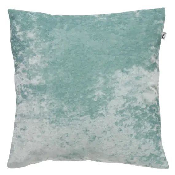 Housse de coussin vert en velours-45×45 cm uni