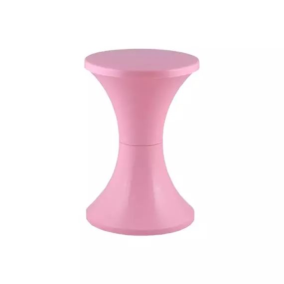 Tabouret Tabouret Tam Tam en Plastique, Polypropylène – Couleur Rose – 32 x 32 x 45 cm – Designer Henry Massonnet