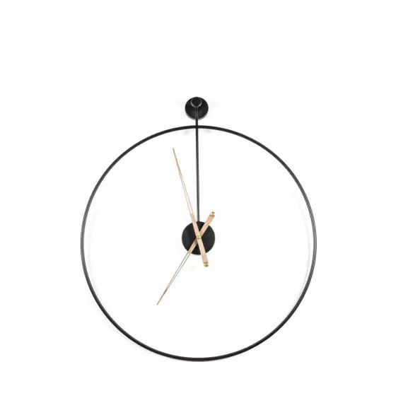 Horloge design D50cm noir