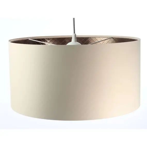 Suspension Tissu Beige