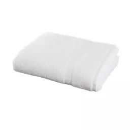Drap de bain en coton blanc 70×140 cm
