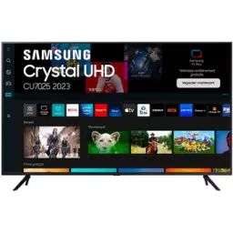 TV LED Samsung 65CU7025 Crystal UHD 165cm 4k 2023